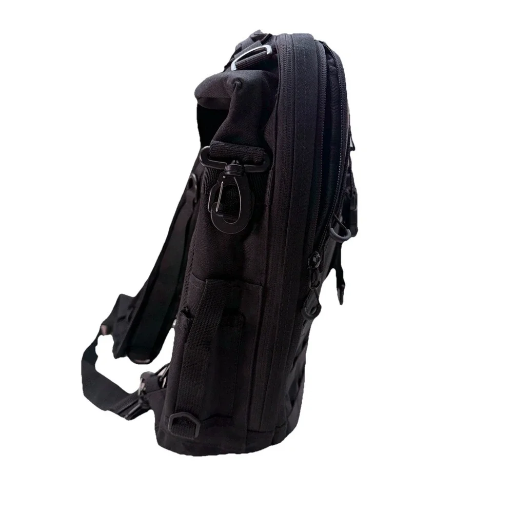 Piscifun Fishing Tackle Bag Backpack NWOT Black Multiple Compartments Outdoor